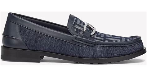 fendi denim loafers.